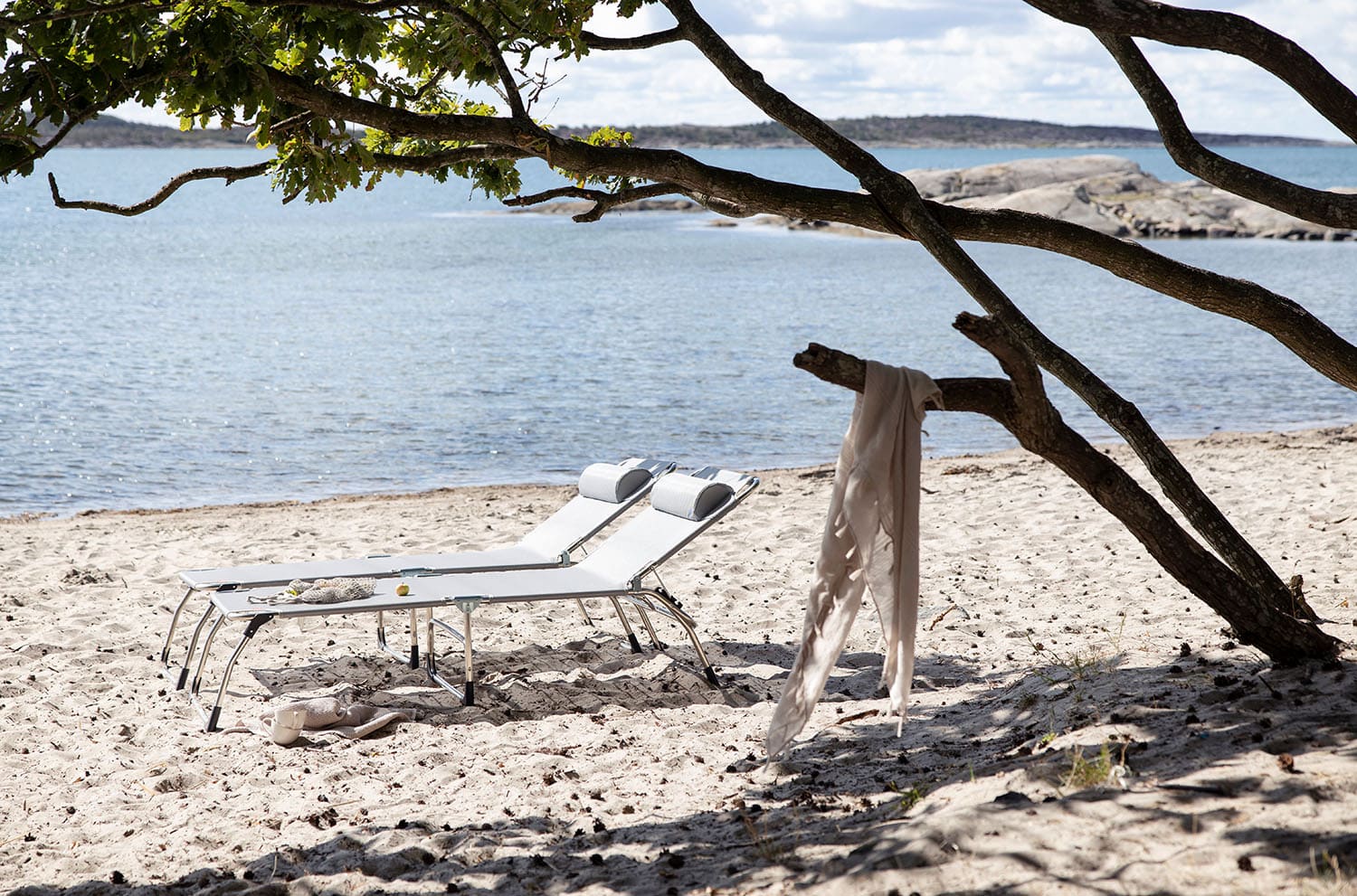 Amigo Sonnenliege xxl grau aluminium/textilene