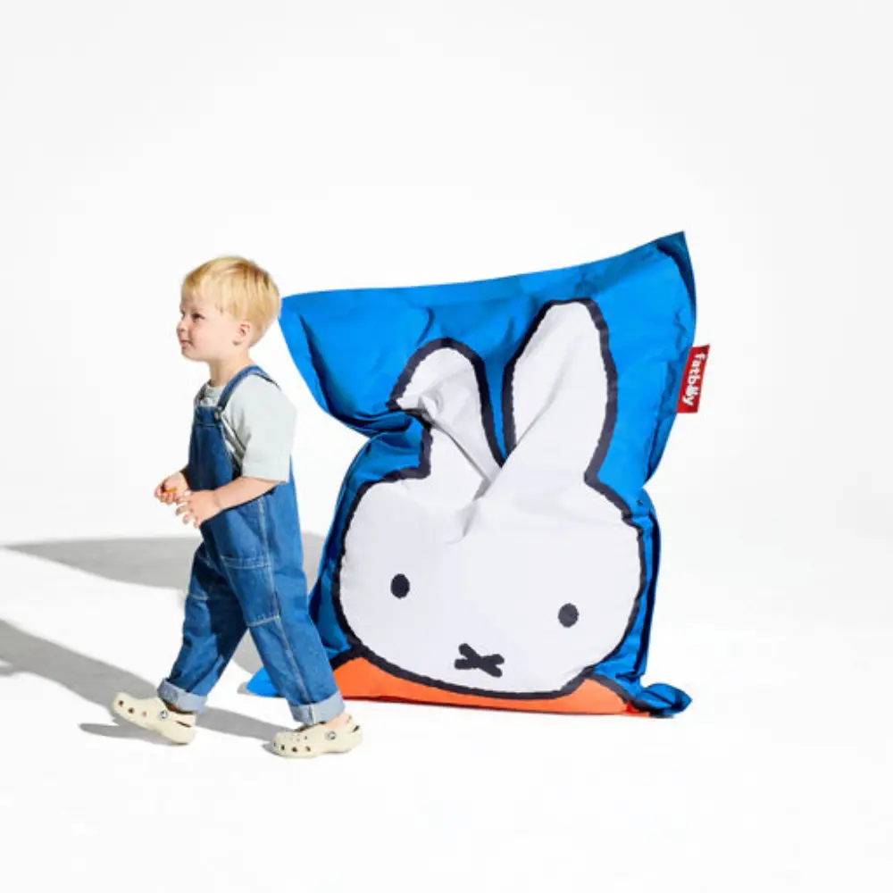 junior x Miffy Sitzsack blue