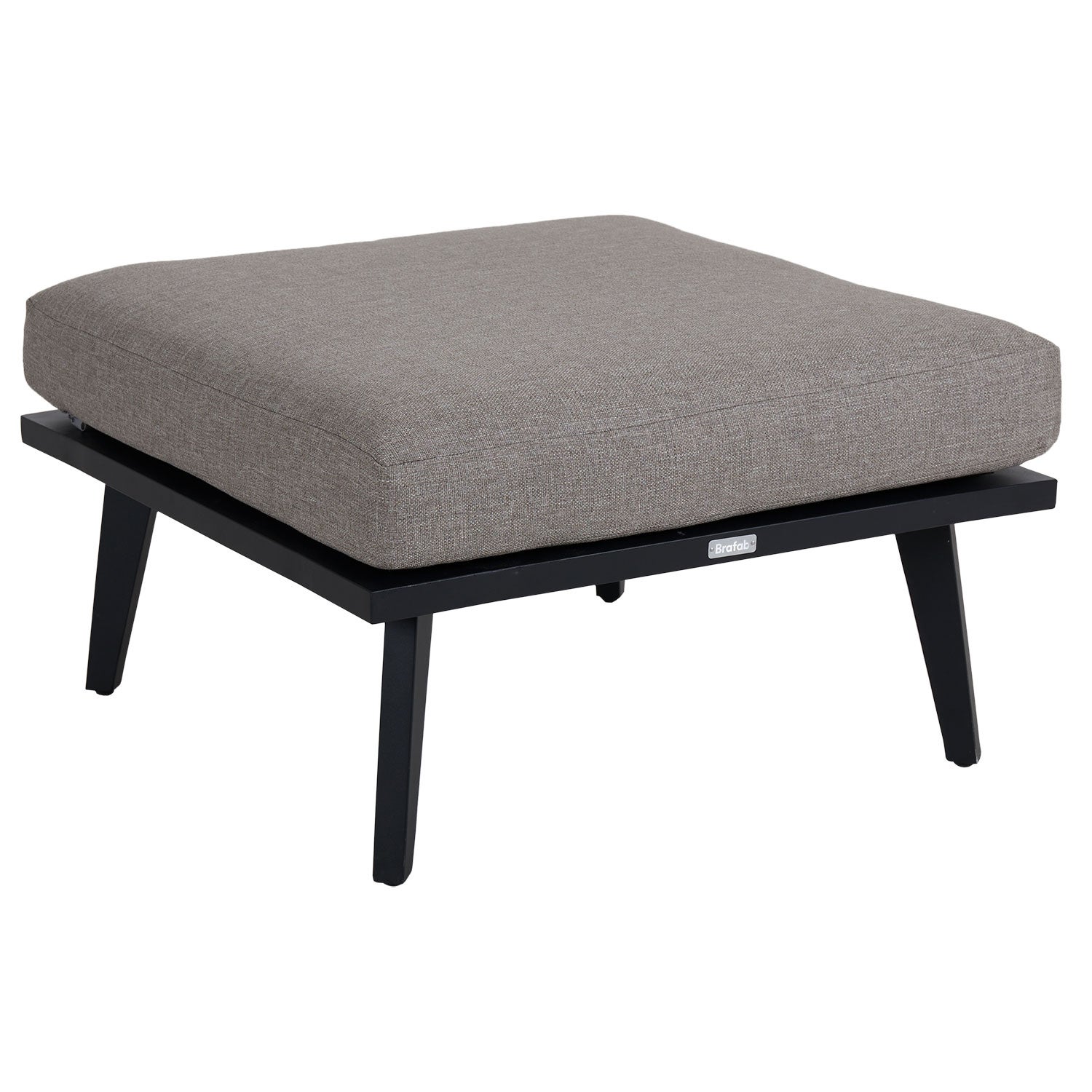 Villac Modul schwarz mit beigem Kissen