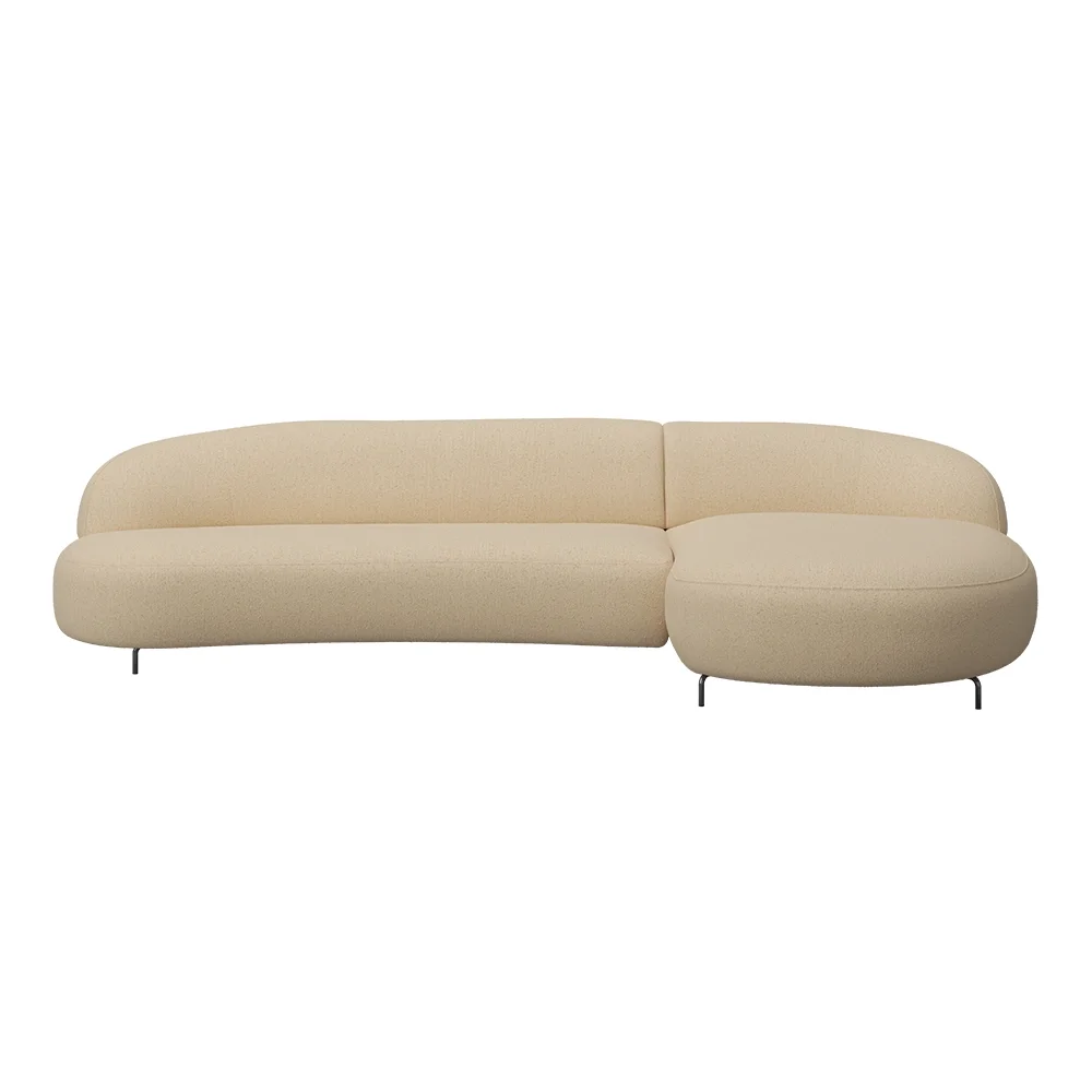 Aria 3-Sitzer-Sofa mit Chaiselongue 3C Kat C