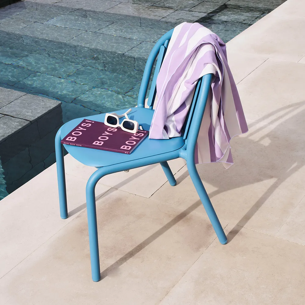 Fred'S Esstischstuhl Wave Blue