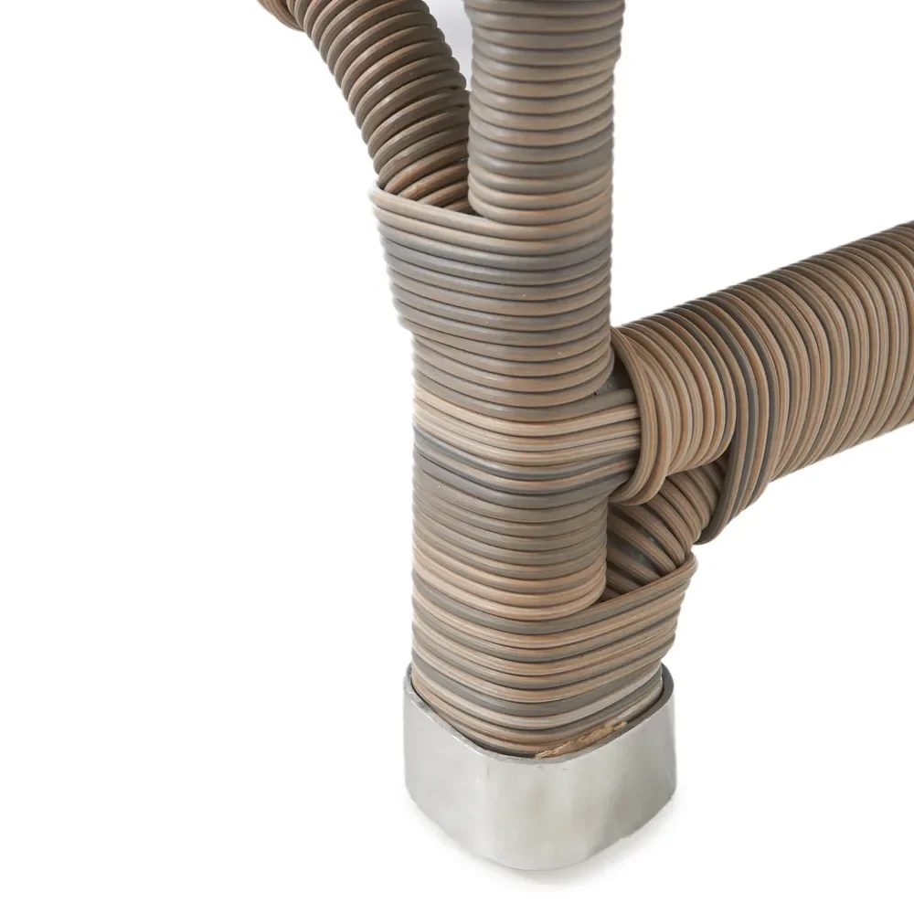 Nicolas Ohrensessel aus künstlichem rattan