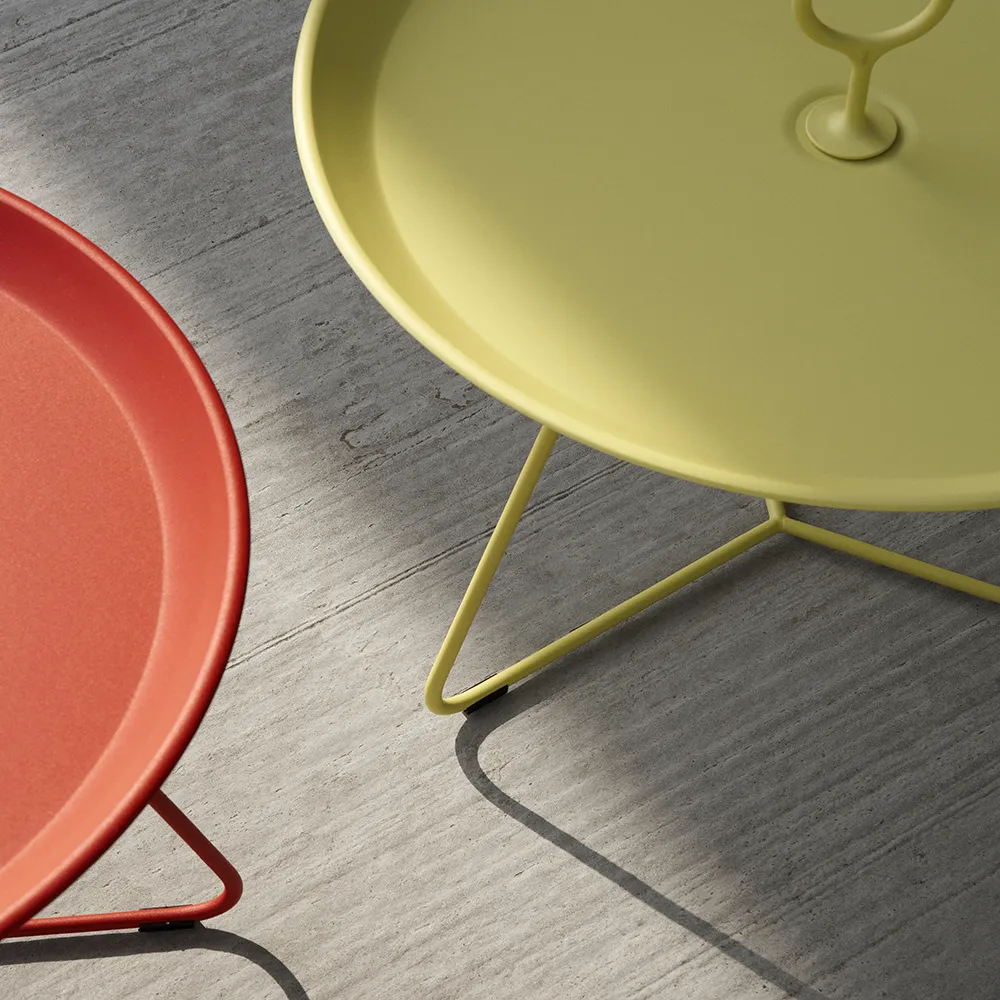 EYELET Beistelltisch Ø45 cm Cayenne