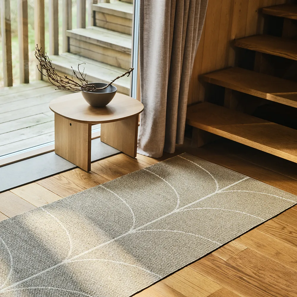 Gewebter Teppich Leif Light Nougat 70x360 cm