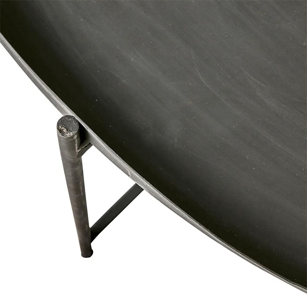  THOMAS Tisch  Schwarz Ø102 cm