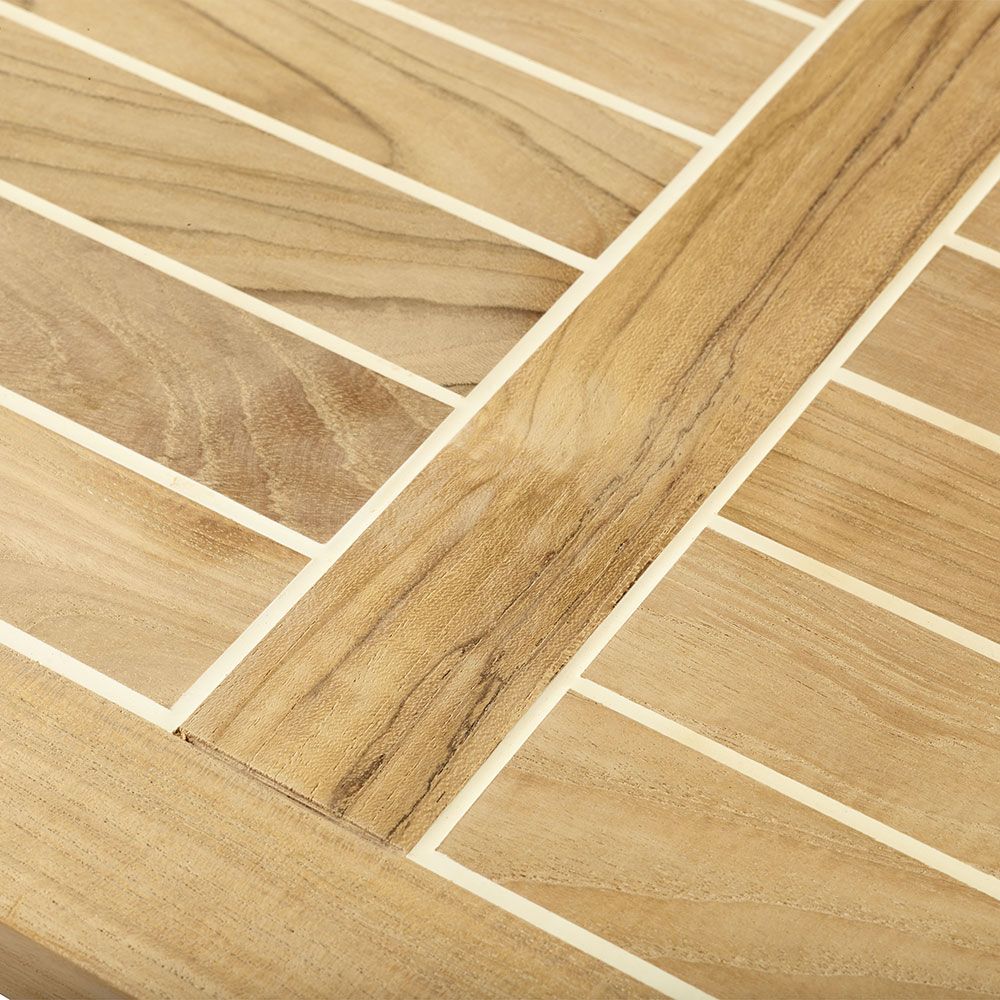 Classic Aufbewahrungsbox teak/weiß