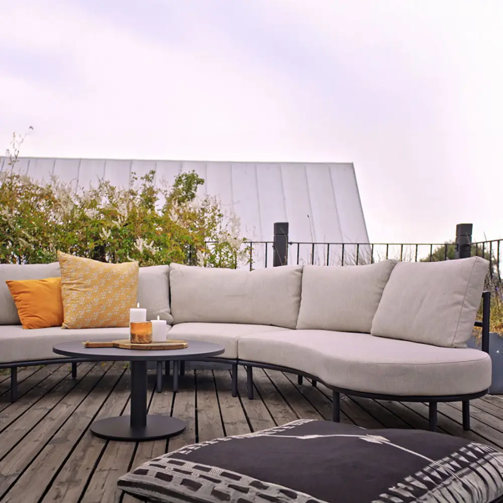 Solnäs Sofagruppe Schwarz