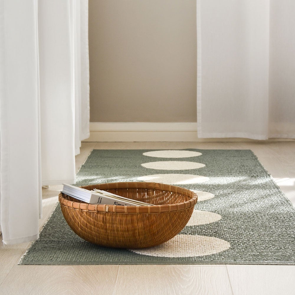 Vera Teppich 70x225 cm army / vanilla