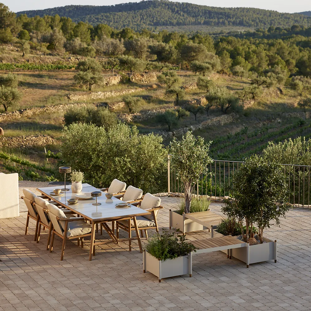 Sticks Esstisch 100x250 cm