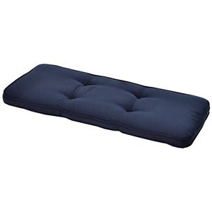 Blau Struktur Bank Kissen 120 cm Canyon