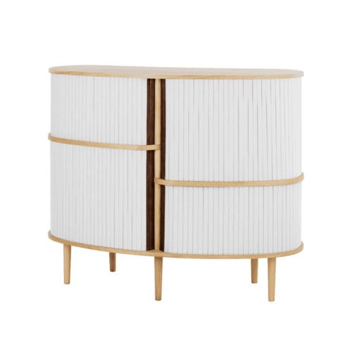 Audacious Highboard Schrank Eiche/Sterling