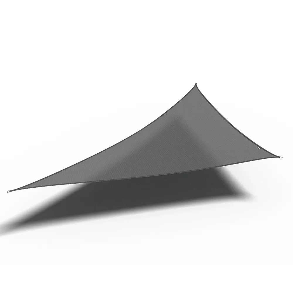 Platinum Sun & Shade, Coolfit Sonnensegel Dreieckig 90° 400x570cm Grau