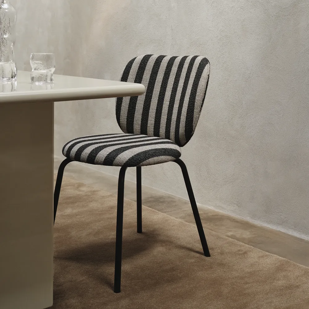 Rico Esszimmerstuhl Black Louisiana - Sand/Black