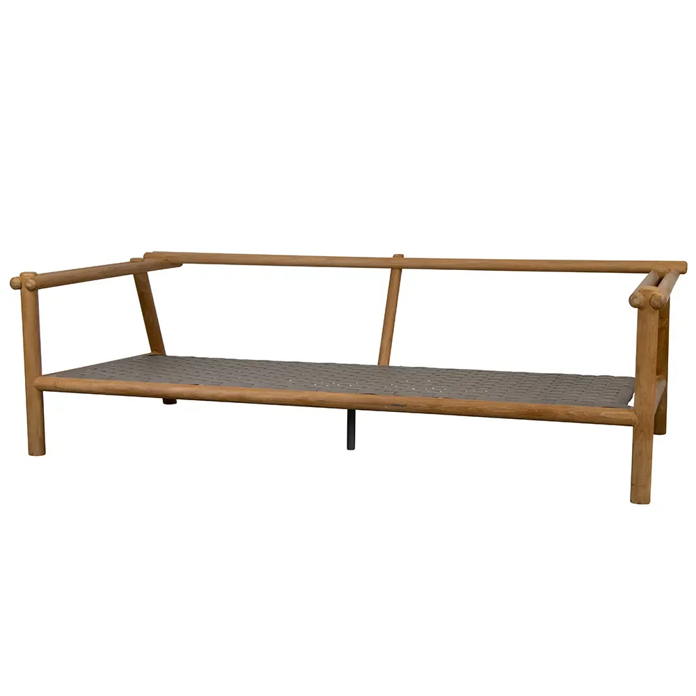 Sticks 2 Sitzer Sofa Teak