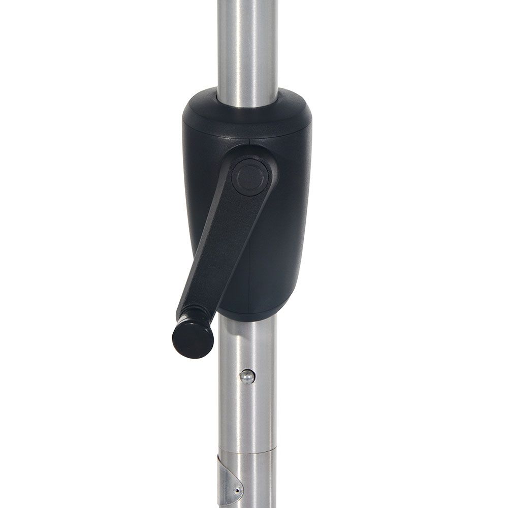 Sunshade Sonnenschirm mit Stoff Ø300 cm Anthrazit