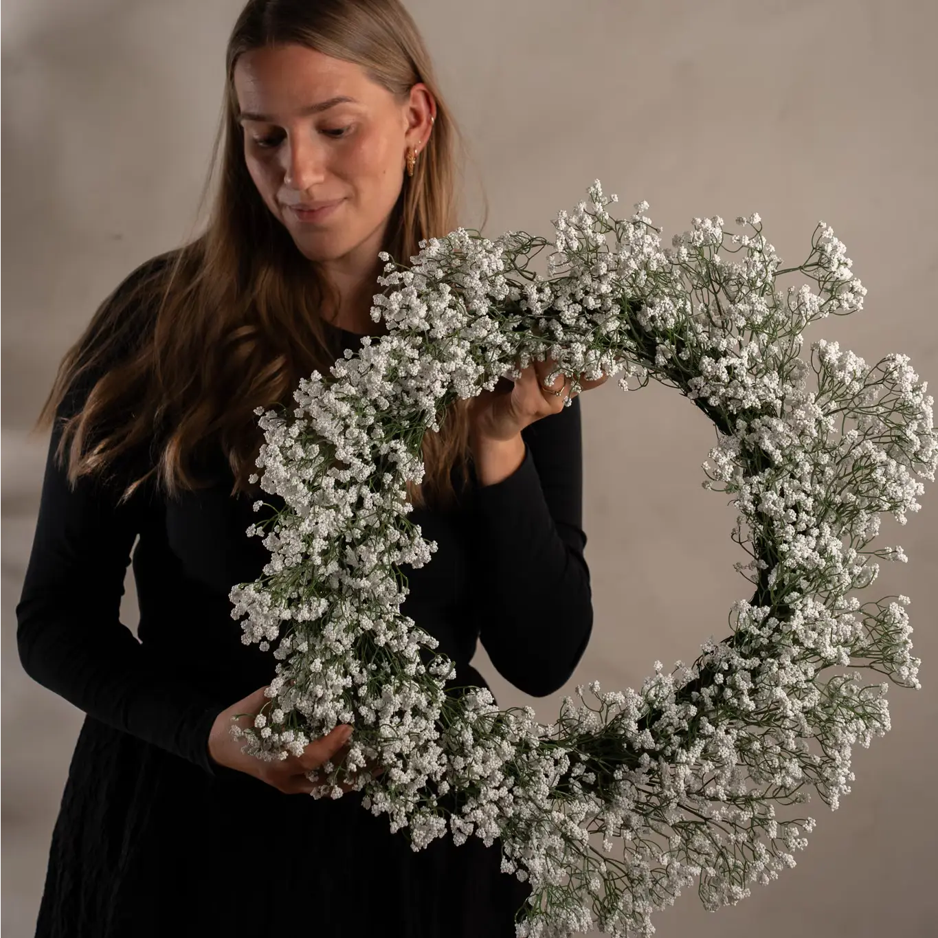  Weißer Brautschleierkranz