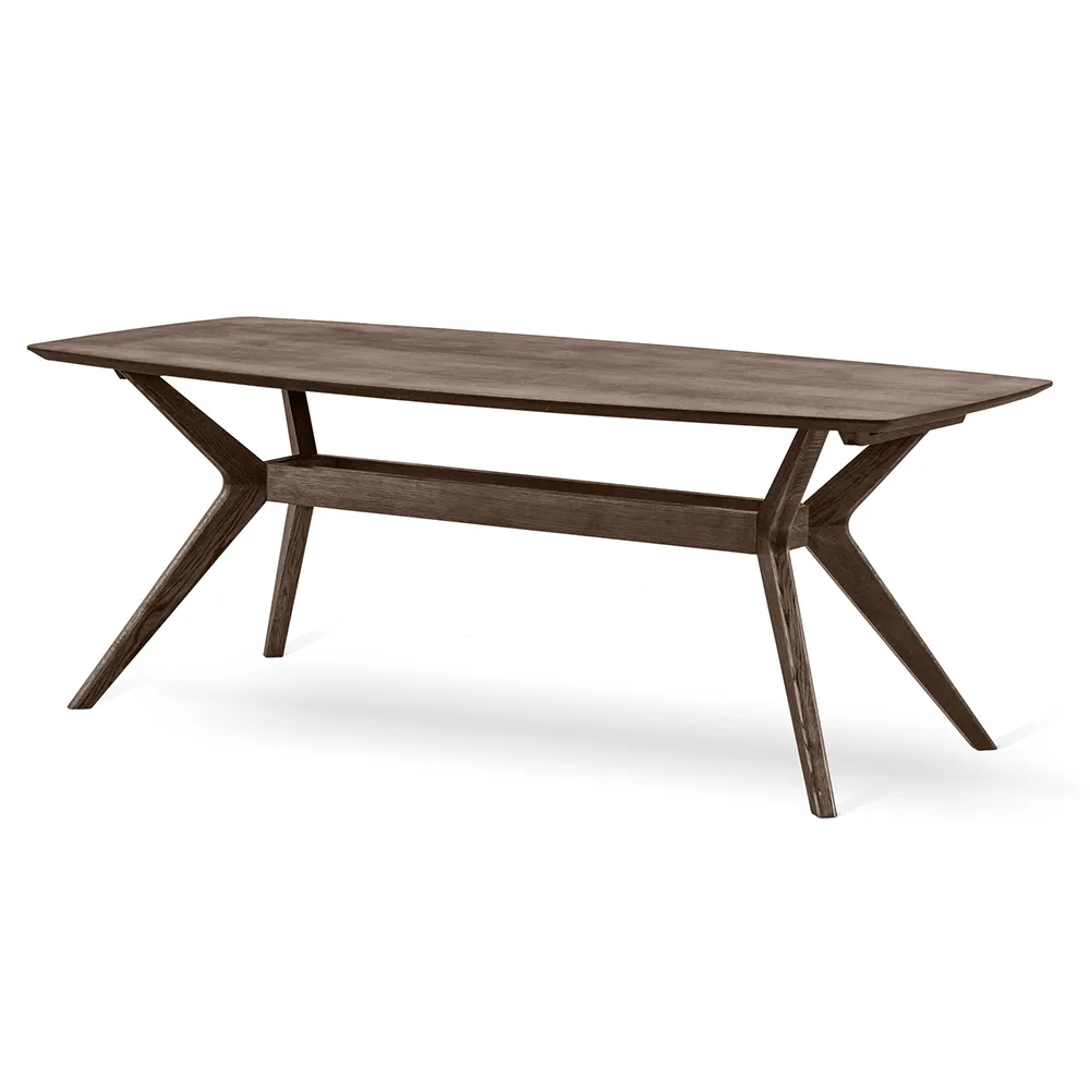 Hampton Esstisch 210x100 cm rauchgebeizte Eiche