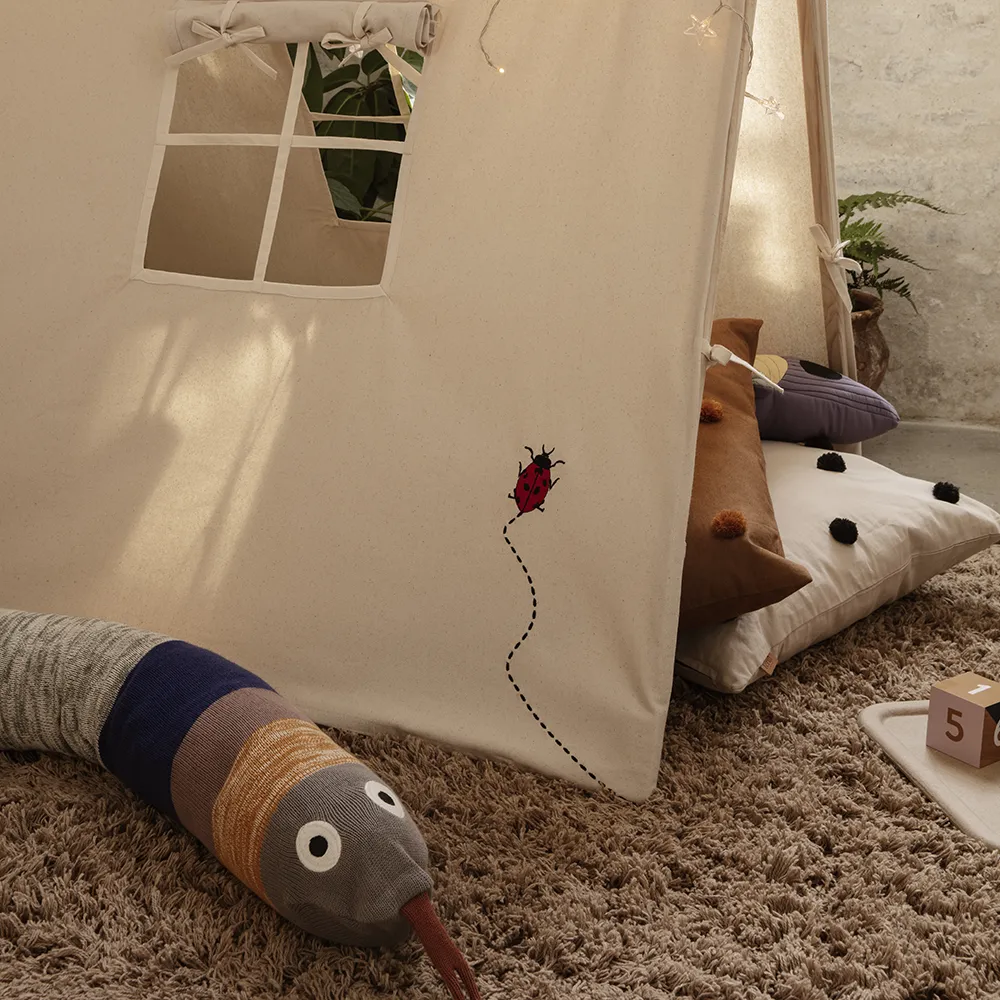 Wollteppich Meadow High Pile L Light Sand