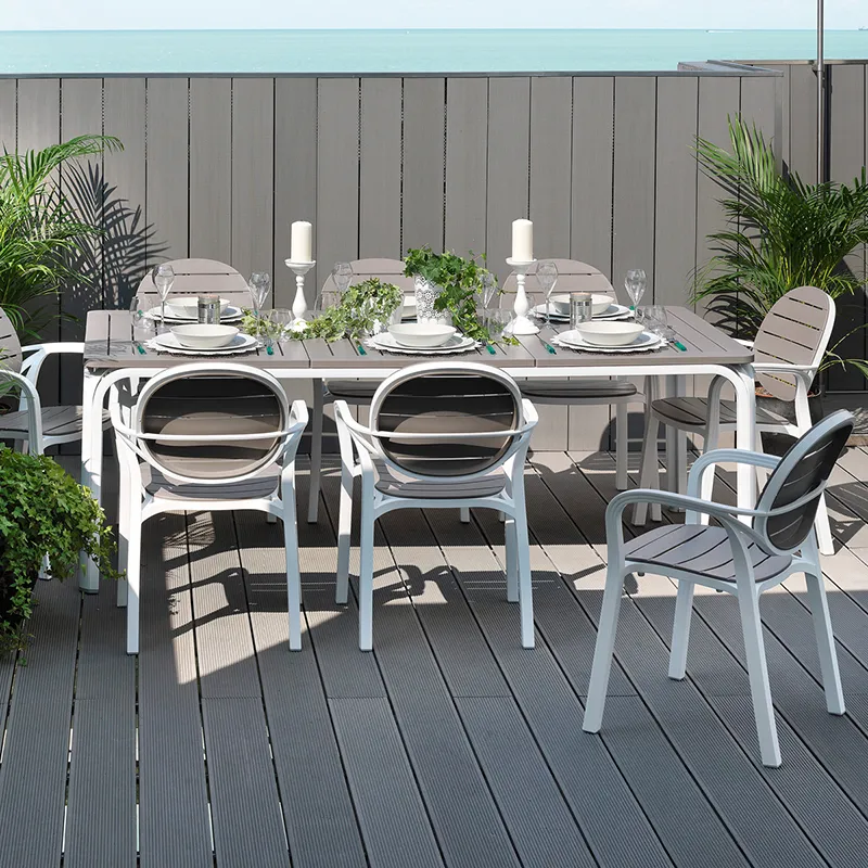 Palma Sessel Weiß - Tortora