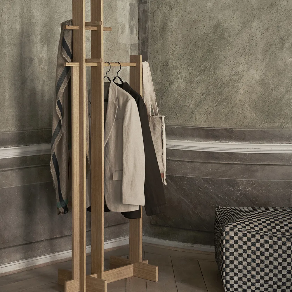 Bridge Kleiderständer - Oiled Oak
