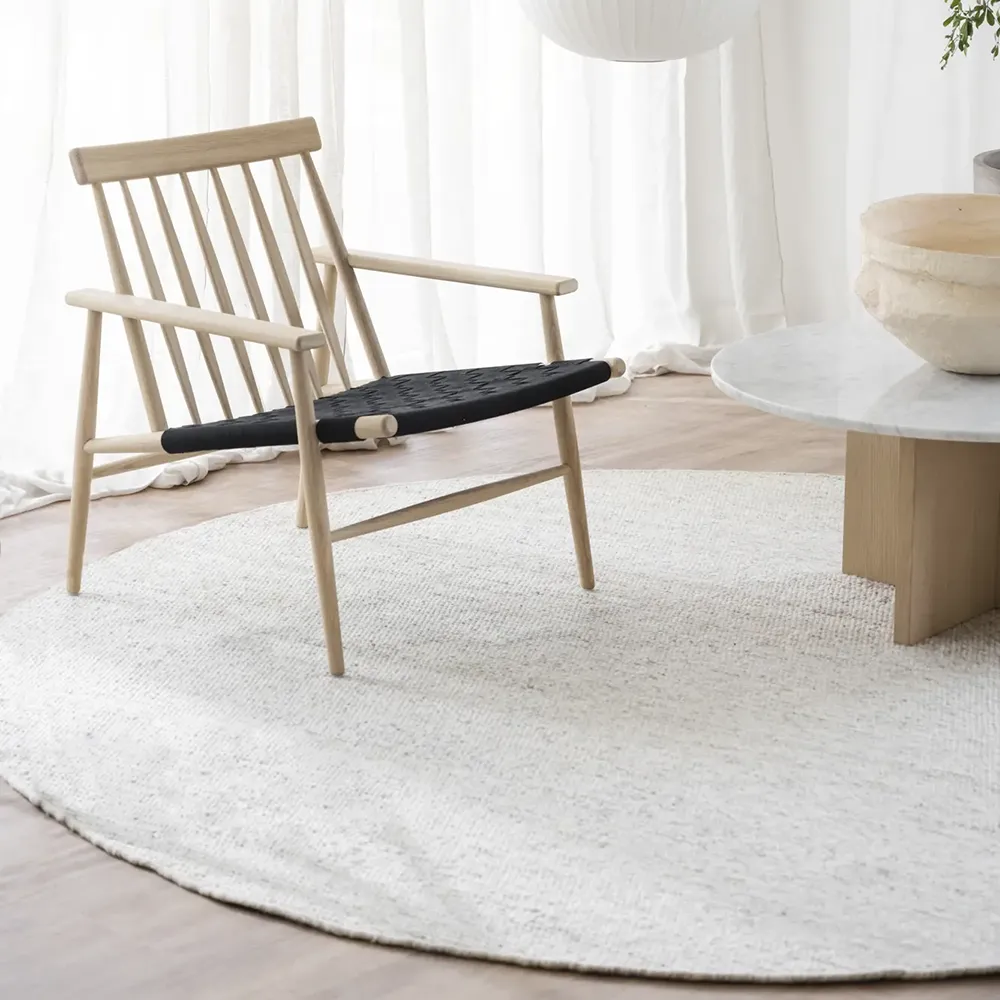 Auckland teppich Ø250 cm nature