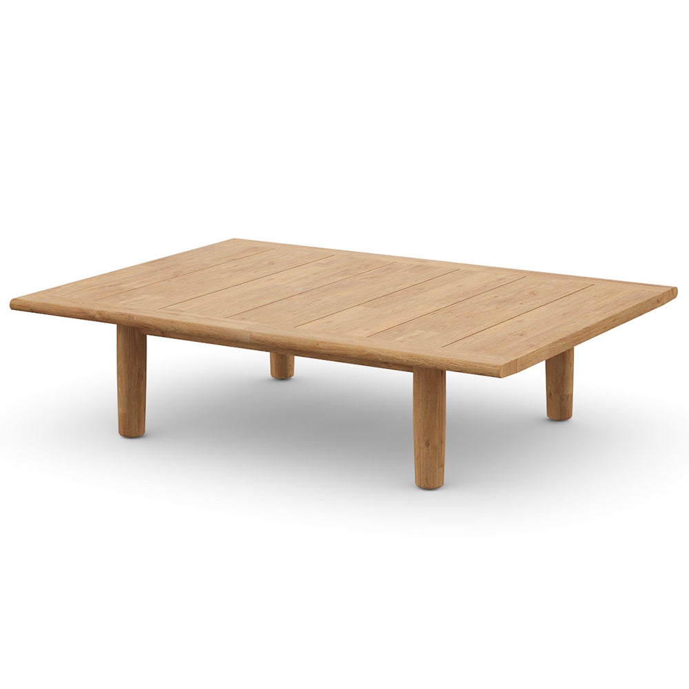 TIBBO Couchtisch 103x139 cm Teakholz 