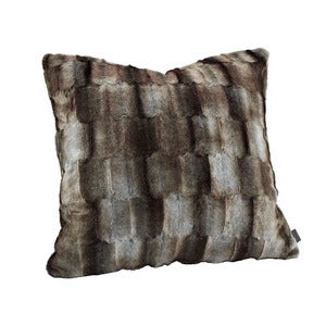  BELMONT Kissenbezug Grey/Simply Greige mit gewebter Rückseite 60x60 cm