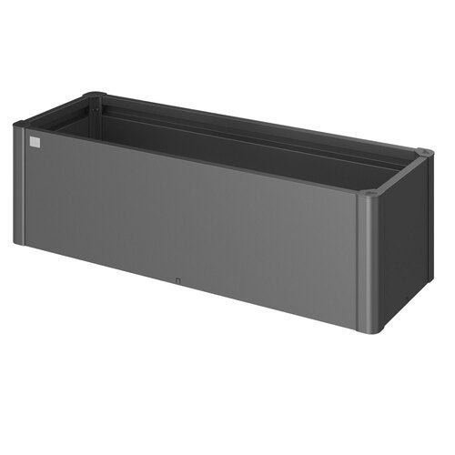 Belvedere Pflanzbeet mini Größe 150 metallic dunkelgrau Biohort
