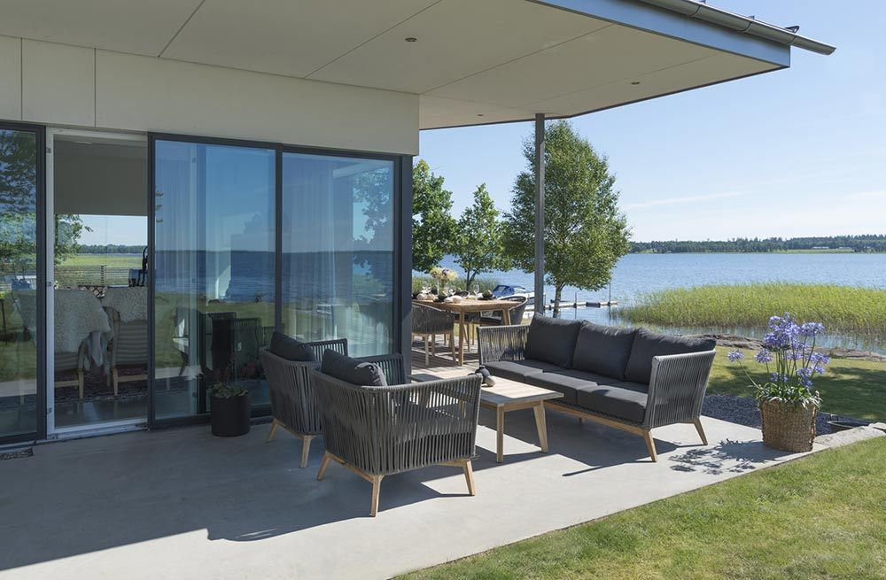 Himmelsnäs Sofagruppe Grau 