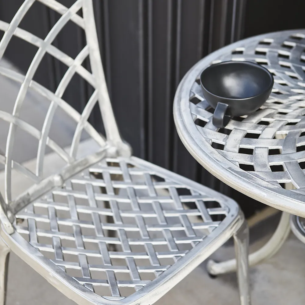 Esszimmerstuhl Arras aus Aluminium