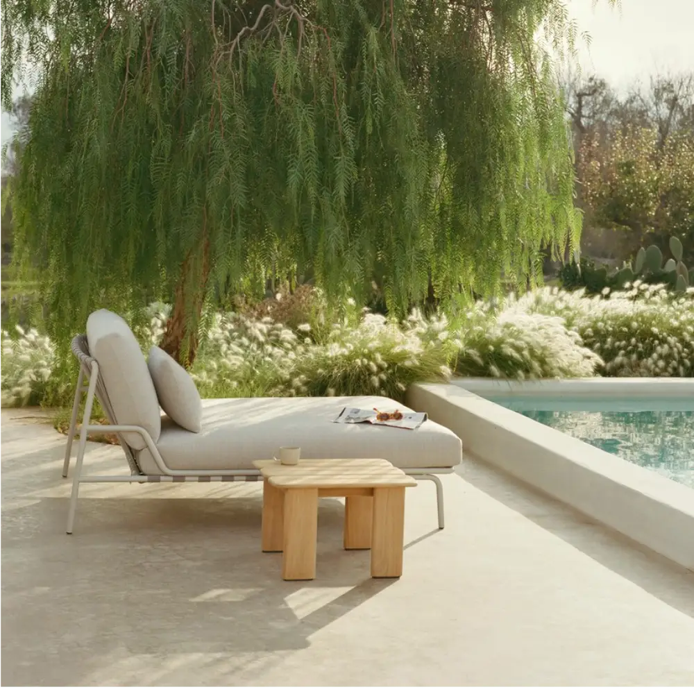 Sofatisch Teak 55x55 Assemble