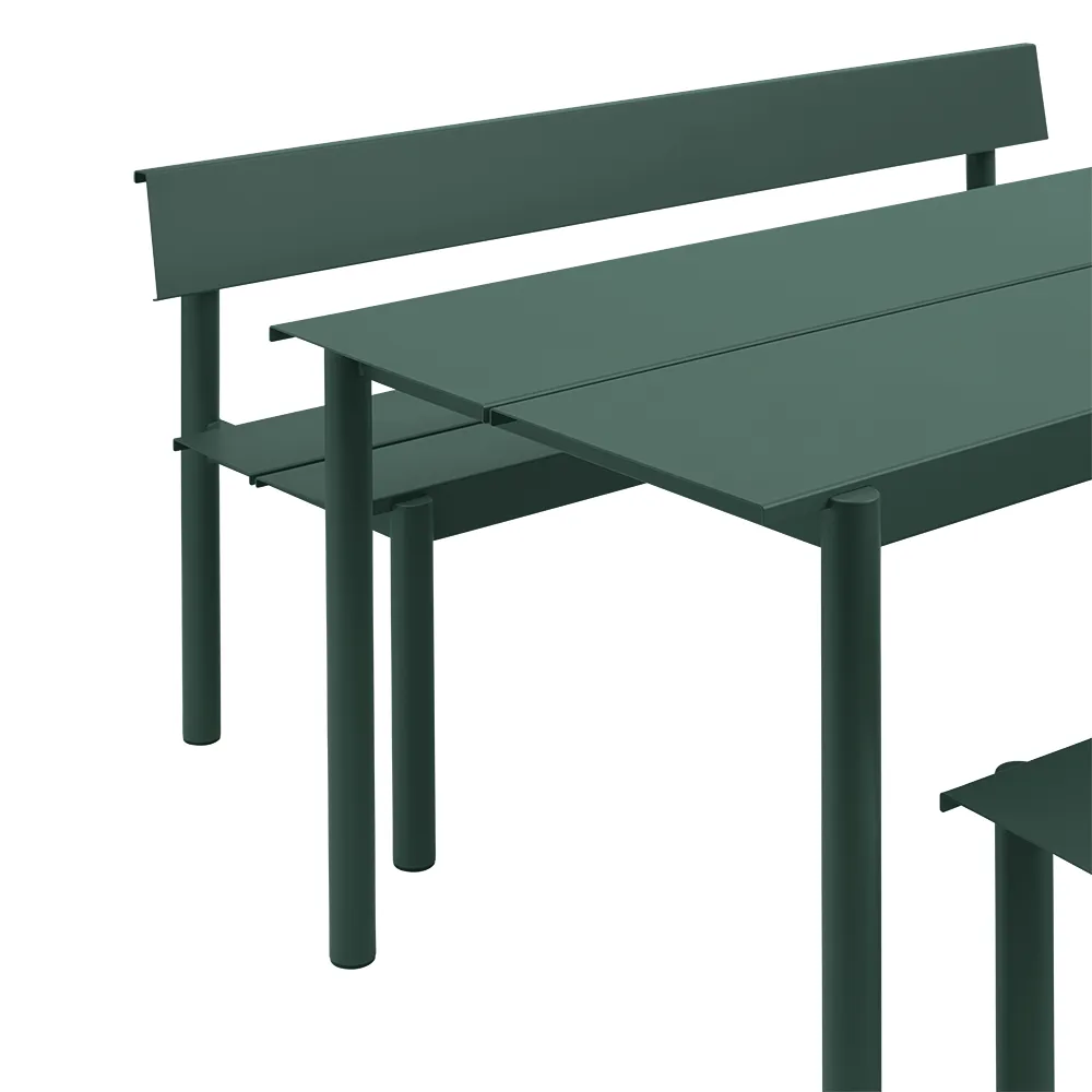 Stahlban 170cm Linear Steel Dark Green