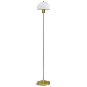 Vienda Stehleuchte Messing/Glas E14 
