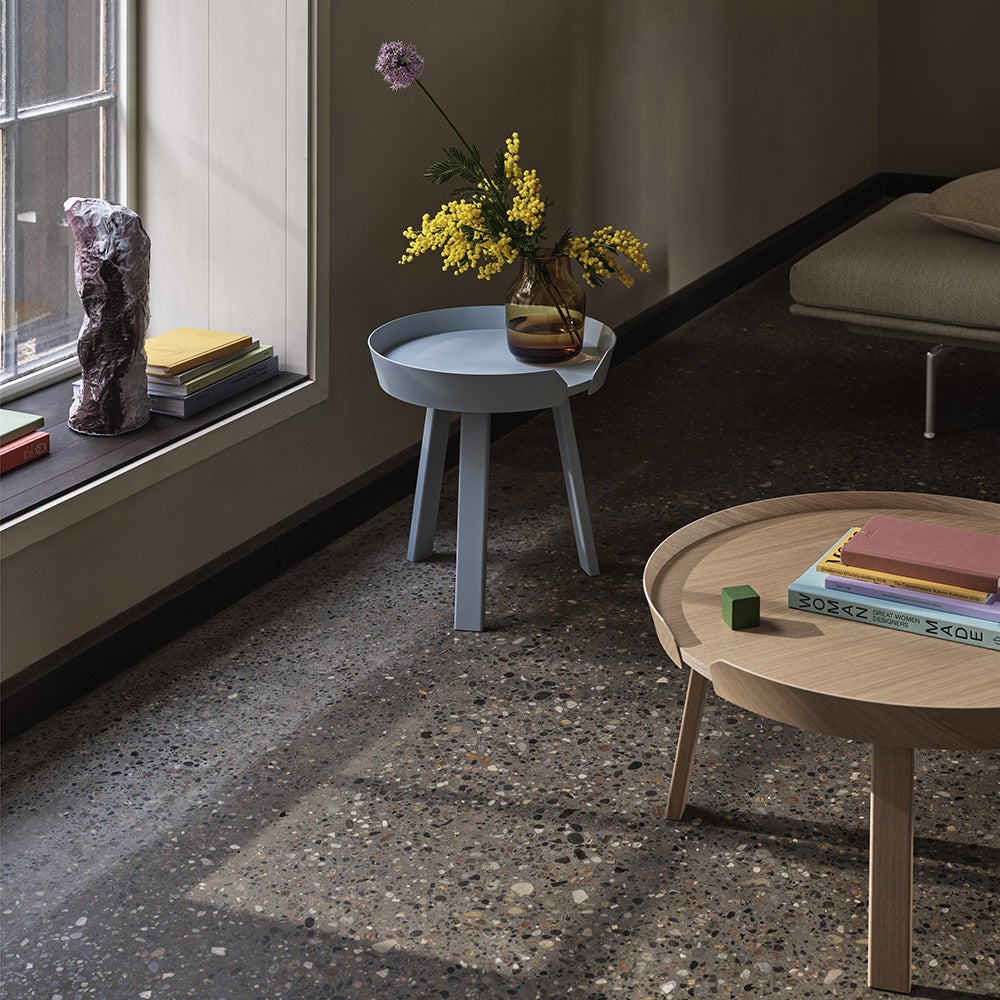 Around Couchtisch Ø45 cm- Light Blue 