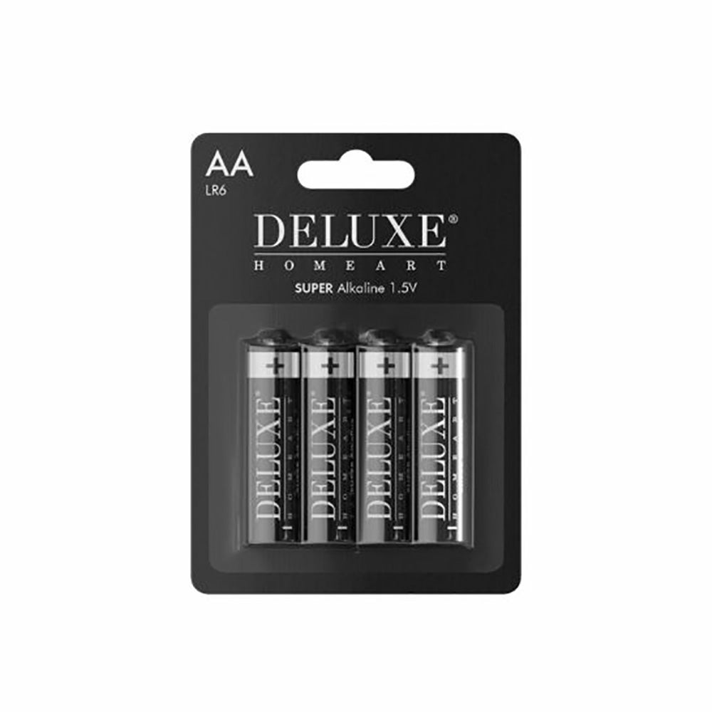 Deluxe Homeart-Batterien 1,5 V, 4er-Pack