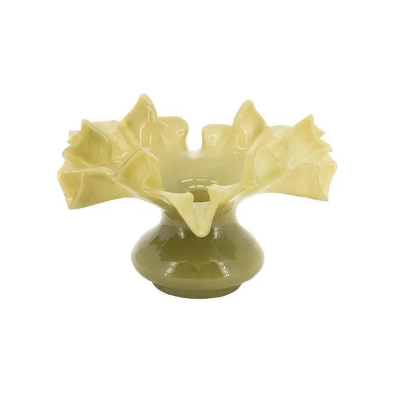 Baia 1 Vase 26x26x16,5 cm Glas Grün
