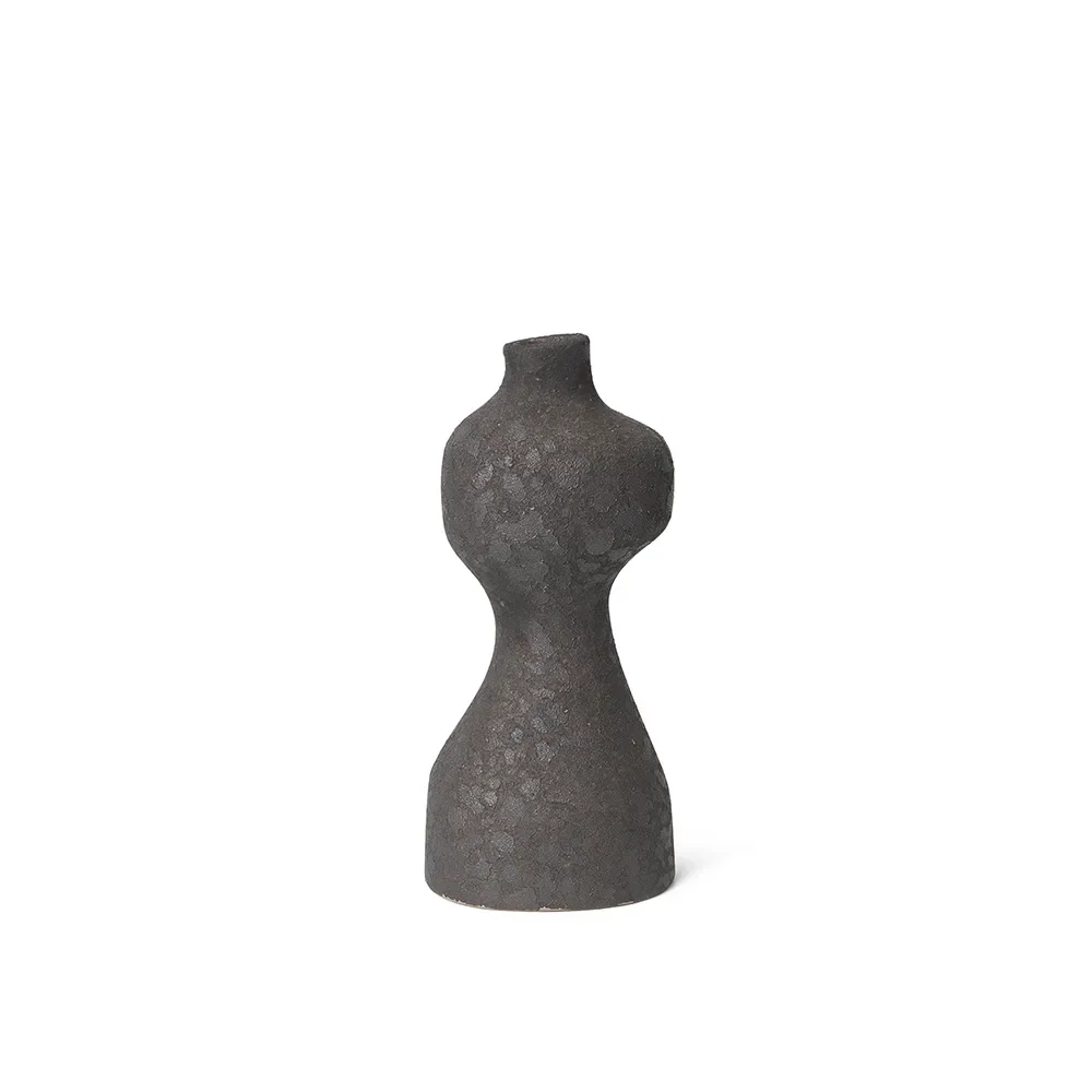 Yara Vase - Medium - Rustic Iron