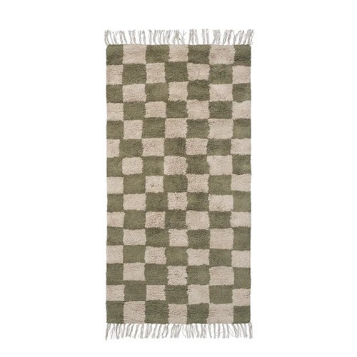Waschbarer Teppich Mara Elm Green