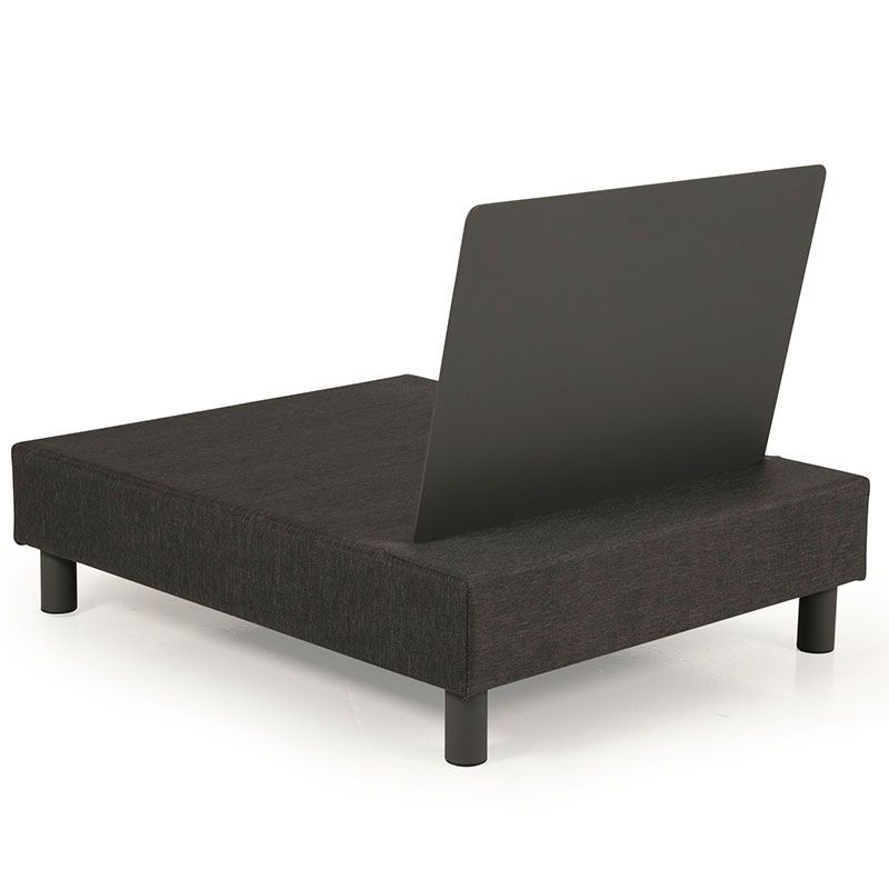 Battleford Mittelteil grau inkl. Kissen