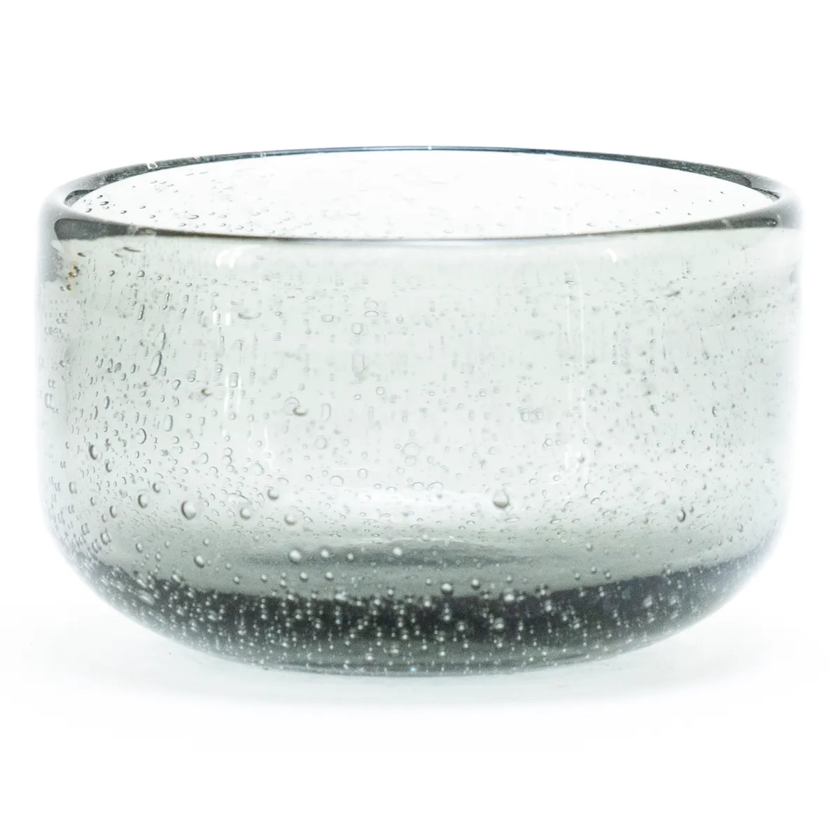 Bubble small Schale 9,3x9,3x6 cm Glas grau
