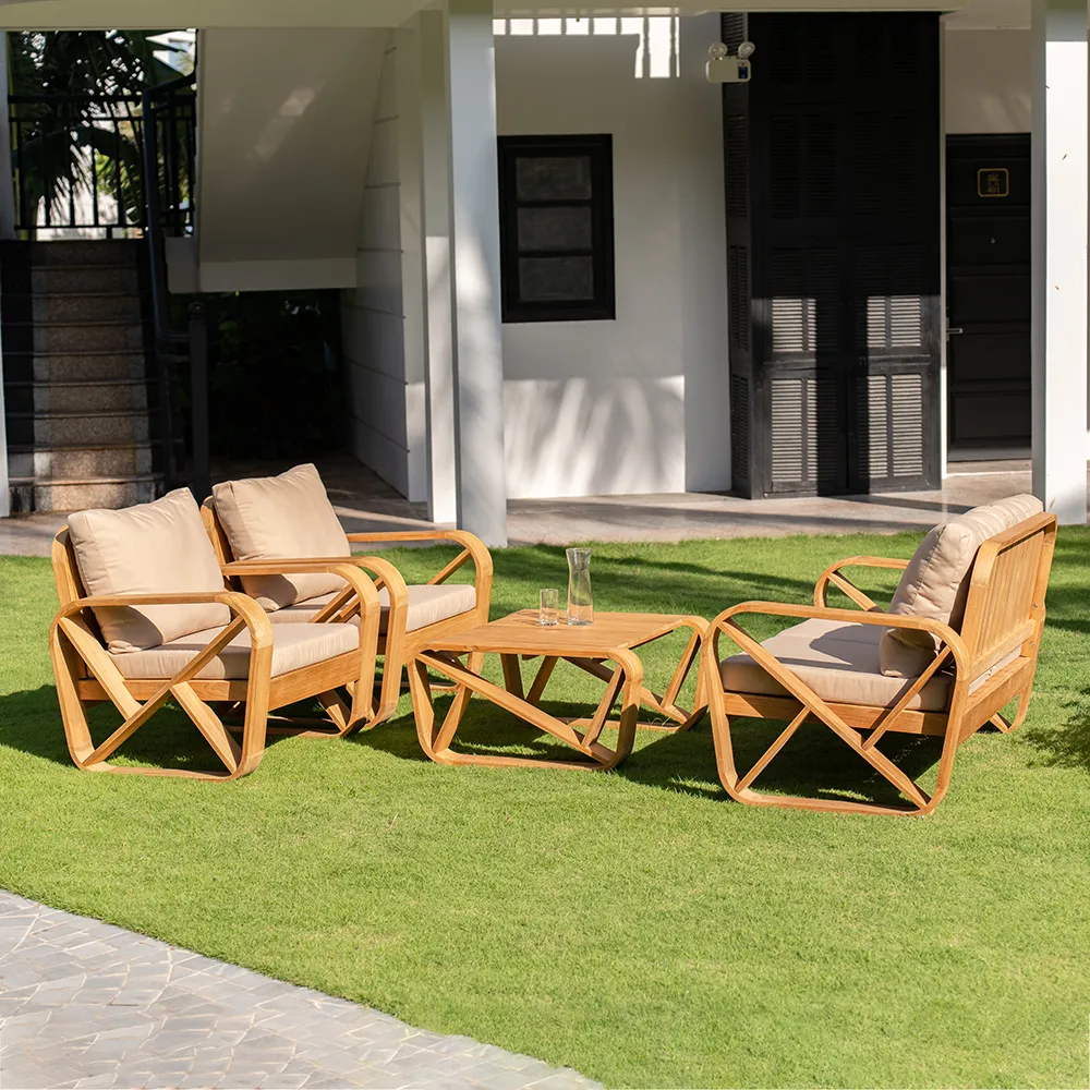 Bålamöllan Loungesessel inkl. Kissen Beige