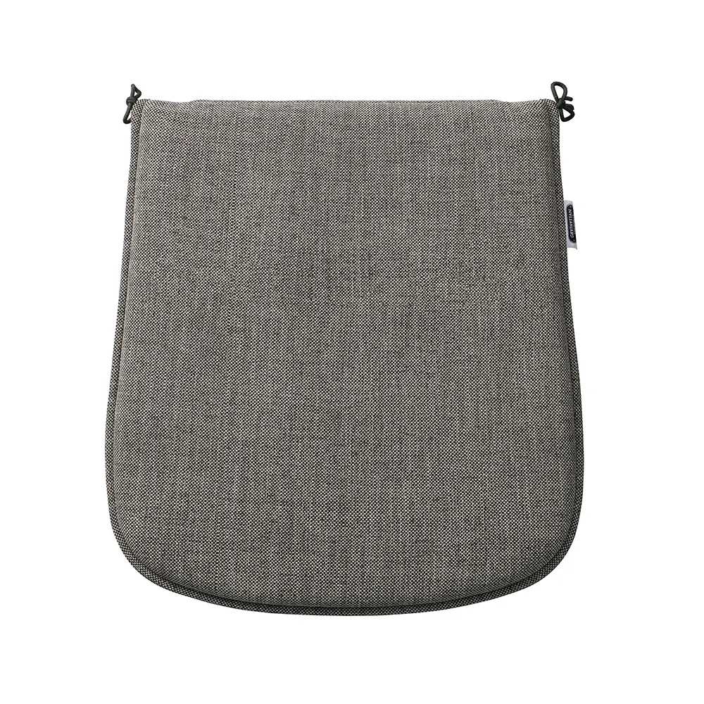 Kissen Stuhl Libelle Schwarz meliert, L 46,5 B 38/41 H 3 cm