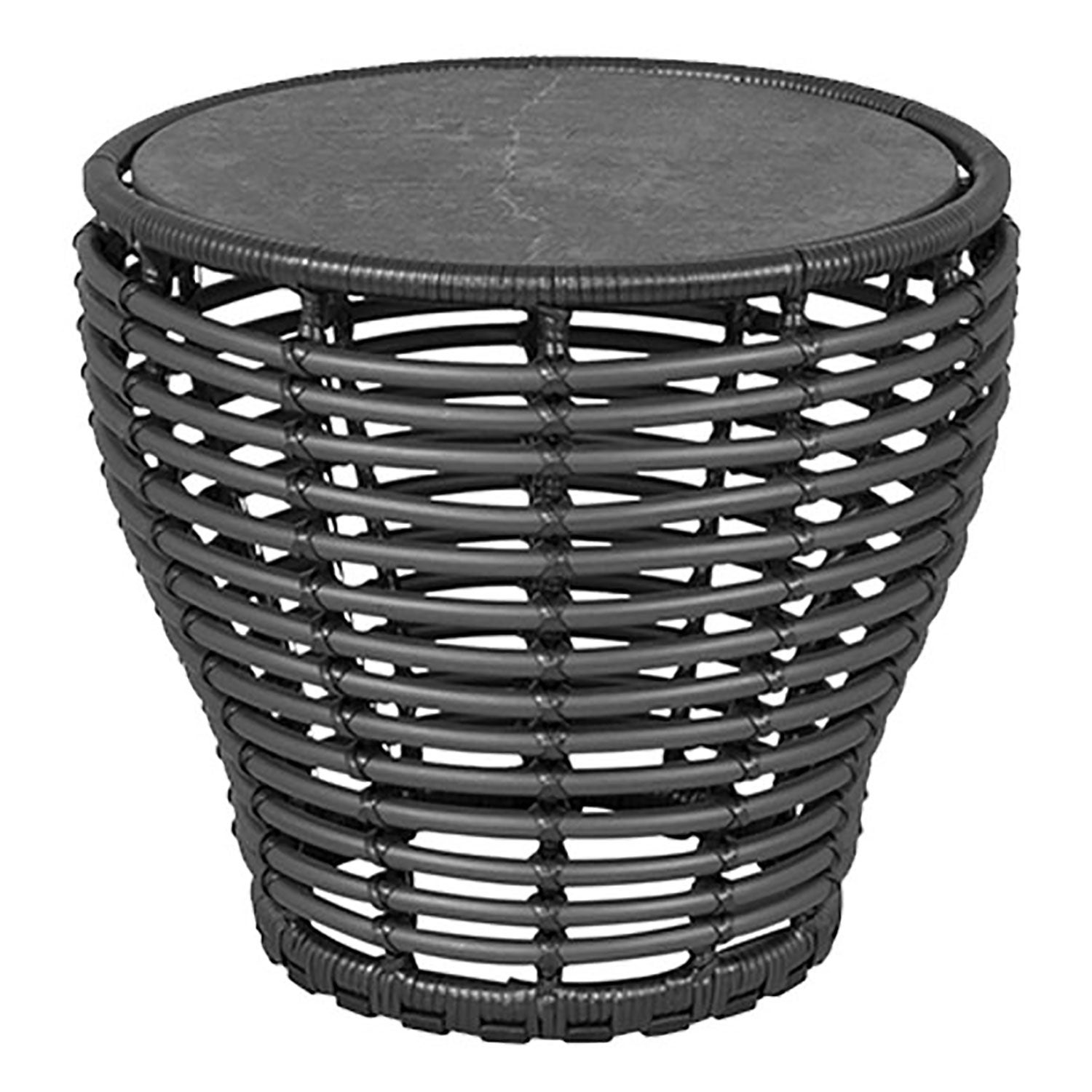 Basket Couchtisch 50 cm Künstliches Rattan