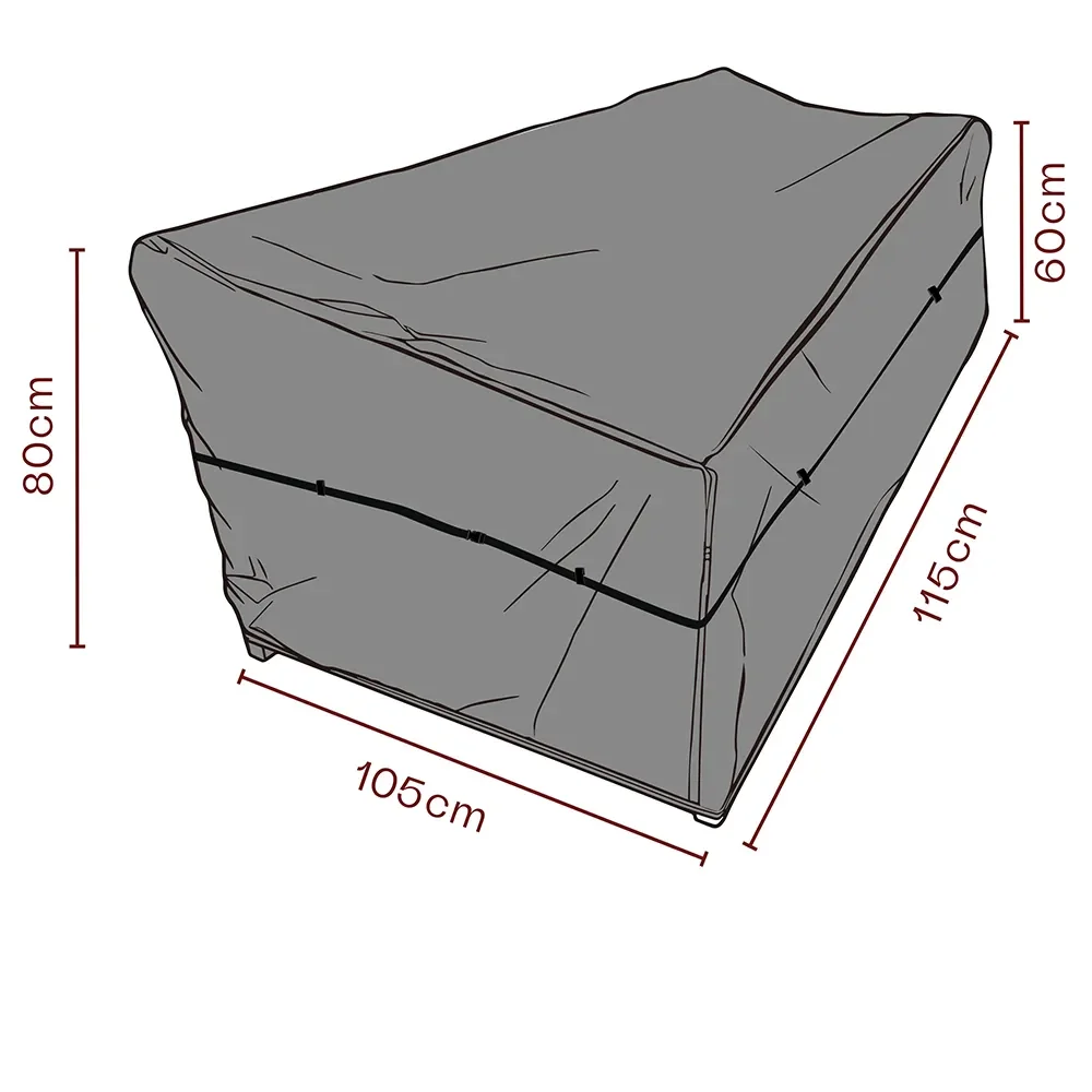 Möbelschutzhülle Sessel 115x95x80 cm Premium