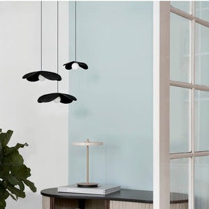 Lampenschirm Forget Me Not Large in schwarz