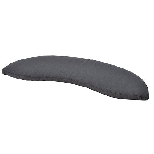 Banana Kissen Canyon 138 cm Anthrazit Grau