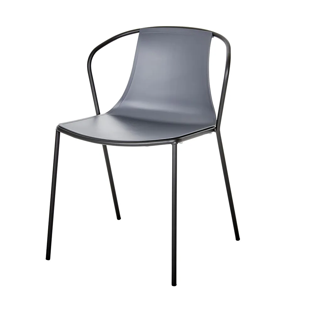 Kasia Esszimmerstuhl Grau/Schwarz