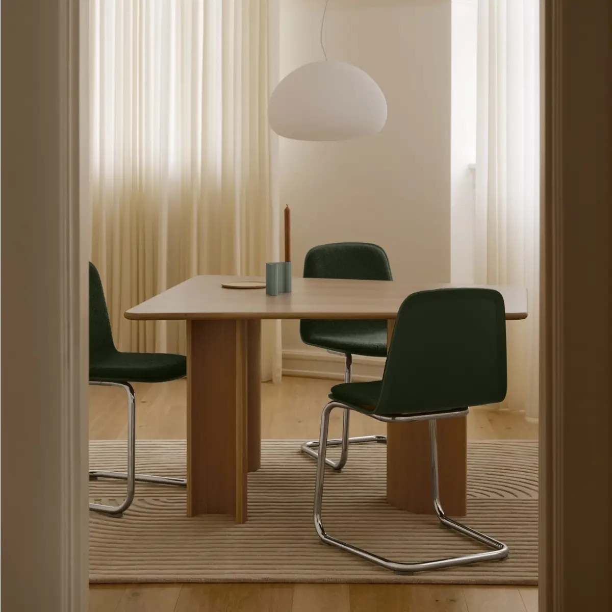 Relevo Teppich Quattro - 200 x 300 cm - Off-White