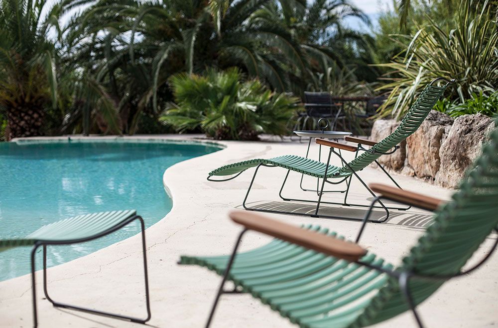 Click Lounge Chair hellblau