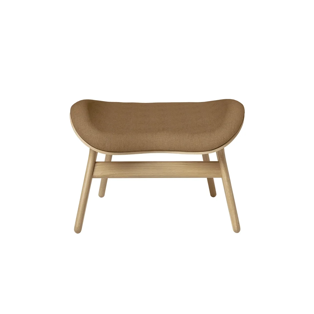 A Conversation Piece Ottoman Fußhocker Oak/Sugar Brown
